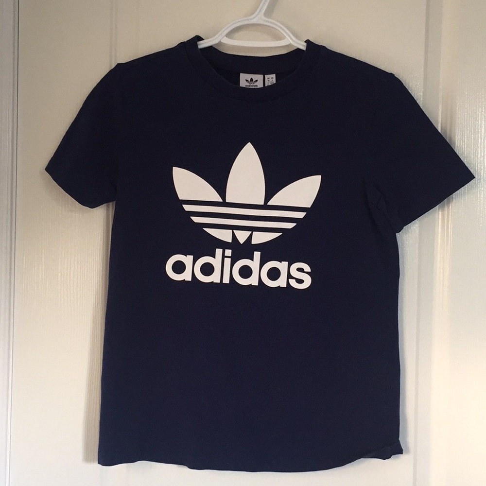 ADIDAS navy blue t-shirt